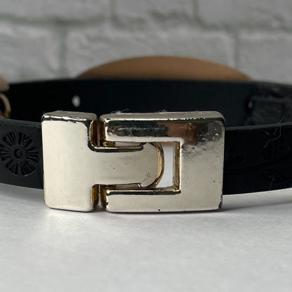 buyamedicalalert.com Blackwell Leather Medical Alert ID Bracelet - Personalised