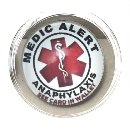 buyamedicalalert.com Anaphylaxis Snap Button