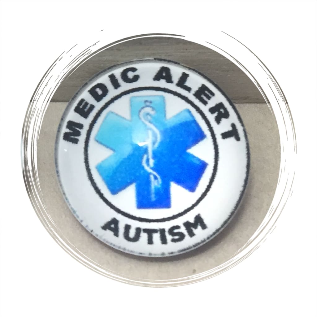 buyamedicalalert.com Autism Snap Button