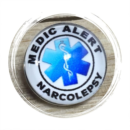 buyamedicalalert.com Narcolepsy Snap Button