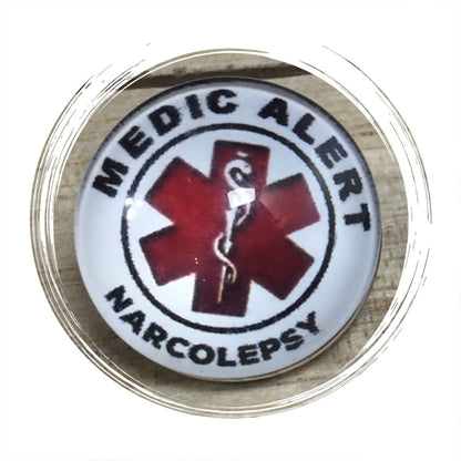 buyamedicalalert.com Narcolepsy Snap Button